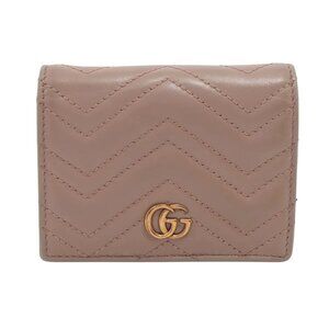B-28. Gucci GG Marmont Card Case Wallet 466492